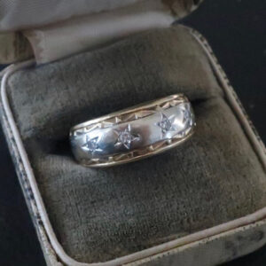 Mixed Metal Star Ring