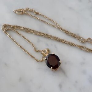Garnet Solidaire Pendant